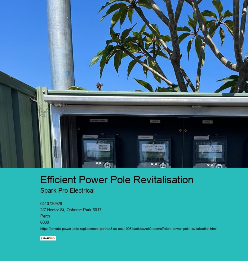 Private Power Pole Replacement in Perth
