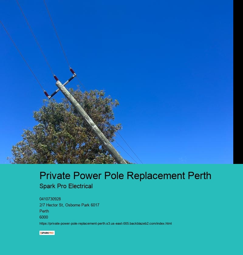 Electricial Pole Replacement Services