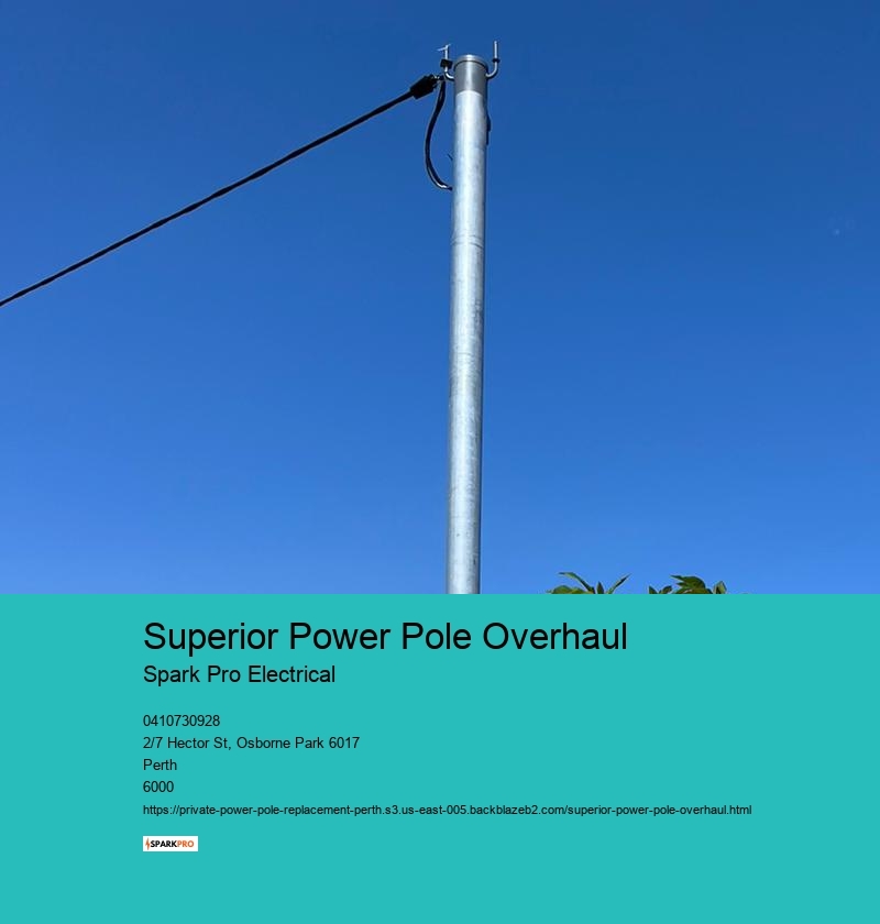Perth Power Pole Replacement Services